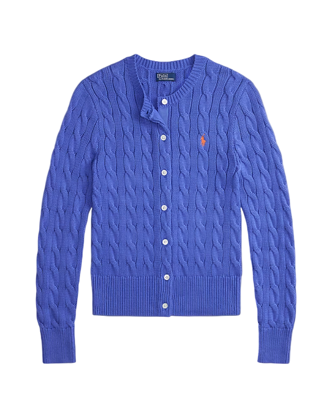 Crewneck Cardigan Sweater