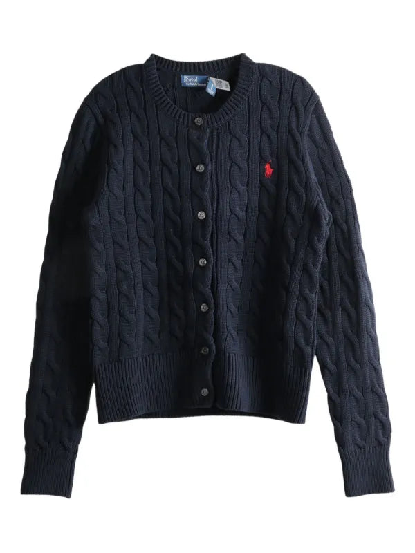 Crewneck Cardigan Sweater