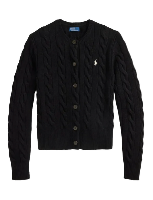 Crewneck Cardigan Sweater
