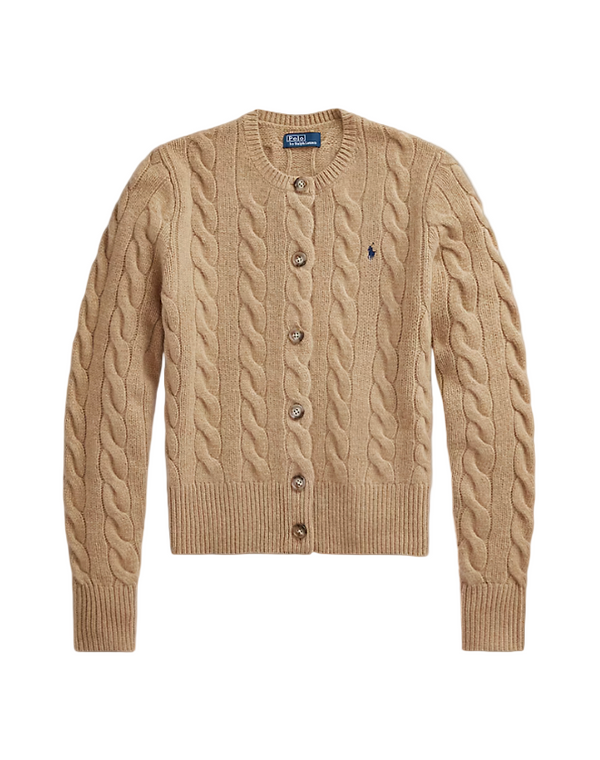 Crewneck Cardigan Sweater